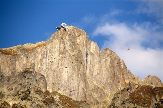 Gondola to the top, Chamonix