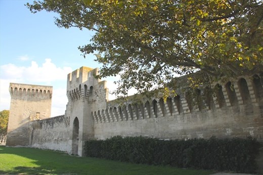 City walls, Avignon