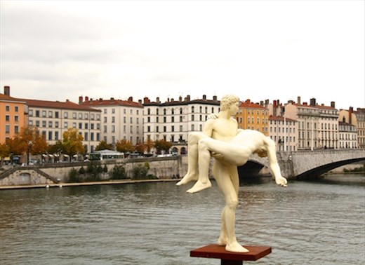 The Saone River and Presqu'ile