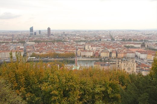The Saone River and Presqu'ile