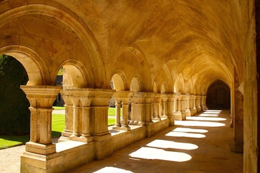 Cloister. Fortenoy Abbey