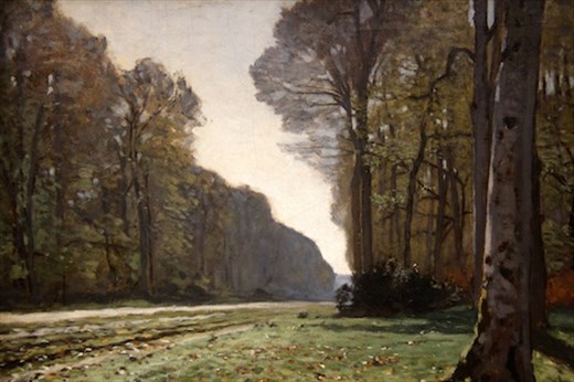 Early work by Monet, Musee d'Orsay