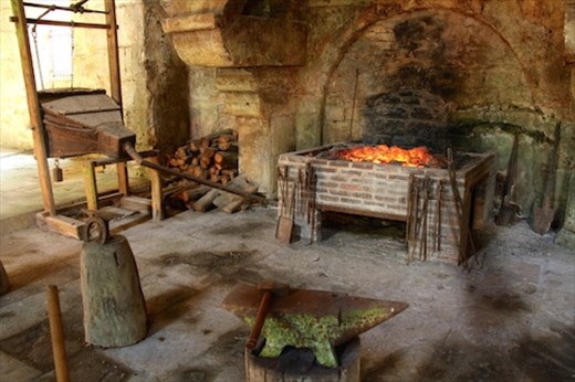 Forge, Fortenoy Abbey