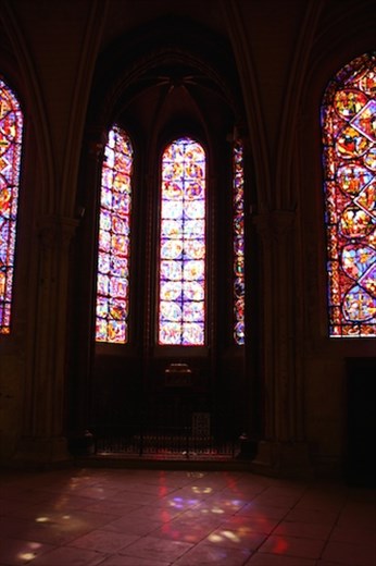 Stained glass, Cathedral of St. Etienne, Bourges