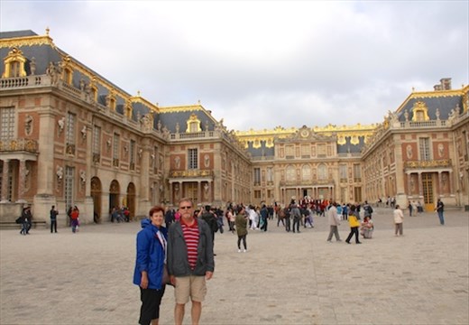 Ken and Dee at the Palace of Versailles