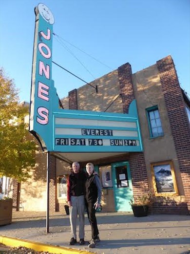 Outside the Jones Theater, Westcliffe 