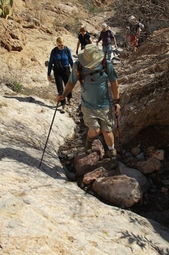 When the going gets rough... Box Canyon