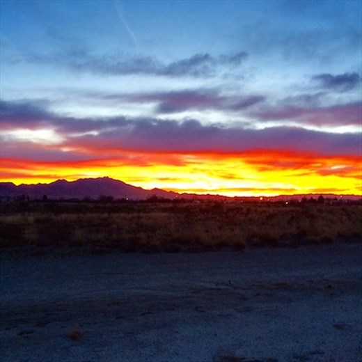 Winter sunrise, Wilcox