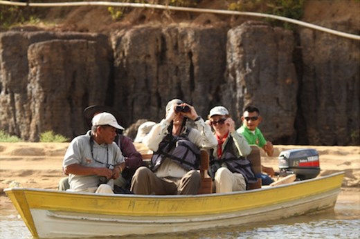 Birding by boat, Karanambo