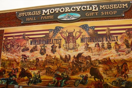 Sturgis on a quiet Sunday