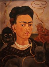 Frida Kahlo selfie, Dali Museum, Tampa: by vagabonds3, Views[169]