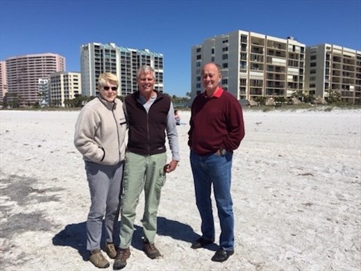 Connie, John and Mr. McKenzie, Clearwater