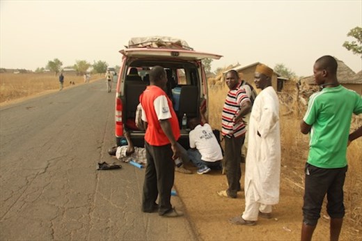 Our first (of several) flats