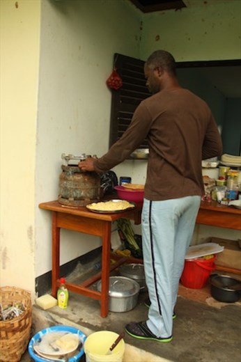 The kitchen, Campo Ma'an