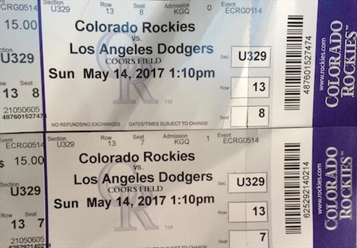 Take me out to the ballgame, Denver