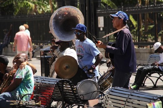 Street band, New Orleans