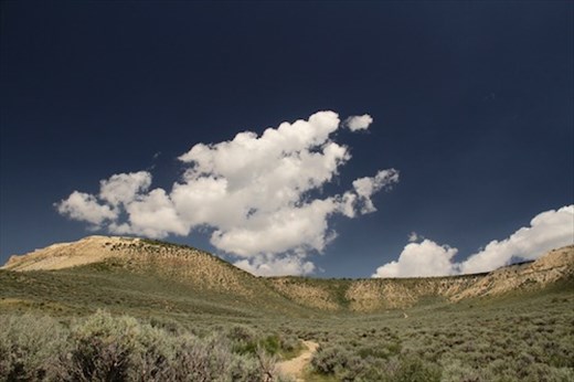 Wyoming, where the skies are not cloudy