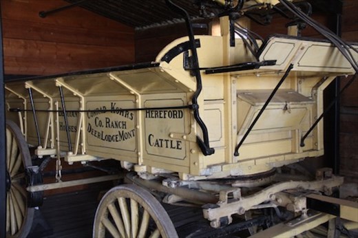 Old wagon, Grant-Kors Ranch