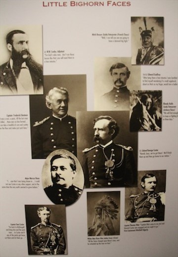 Starting line-up, The Cavalry; Little Big Horn Battlefield National Monument