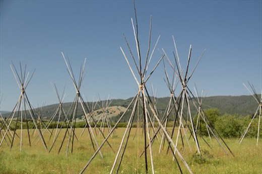Site of Nez Peace encampment, Big Hole National Battlefield