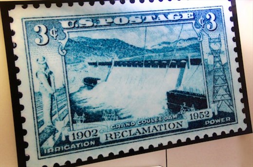 Commemorative stamp, Grand Coulee Dam
