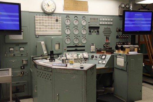 Master control, B Reactor
