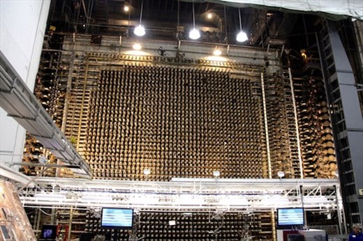The guts of B Reactor, 2004 fuel rods, monitoring and cooling system
