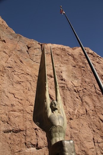 Statue at Hoover Dam