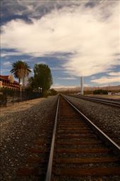 Union Pacific tracks, Kelso Depot, Mohave Desert National Preserve: by vagabonds3, Views[274]