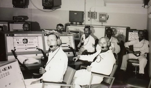 Launch Center, circa 1959 (Vandenberg Missile Museum photo)