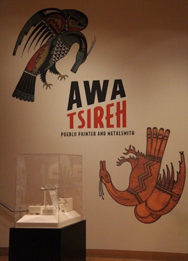 Awa Tsireh exhibit, Heard Museum