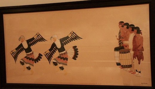 Painting by Awn Tsireh