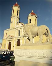 Cathedral and Lions, Cienfuegos: by vagabonds3, Views[940]