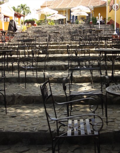 Empty chairs, Trinidad