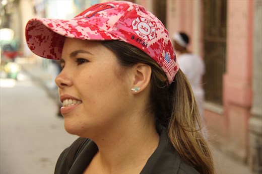 Gretel, our guide to Old Havana