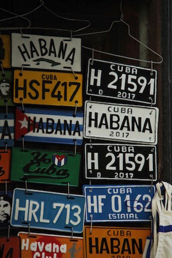 License Plates, Havana