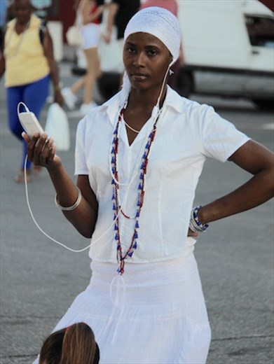 Santaria Woman, Cienfuegos