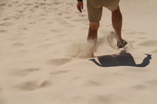 Down the Dune, White Sands NM