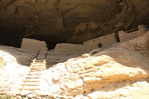 Shoots and Ladders, Gila Cliff Dwellings NM