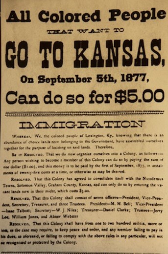 Newspaper Ad, Nicodemus National Historic Site