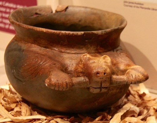 Beaver pot from Cahokia WHS