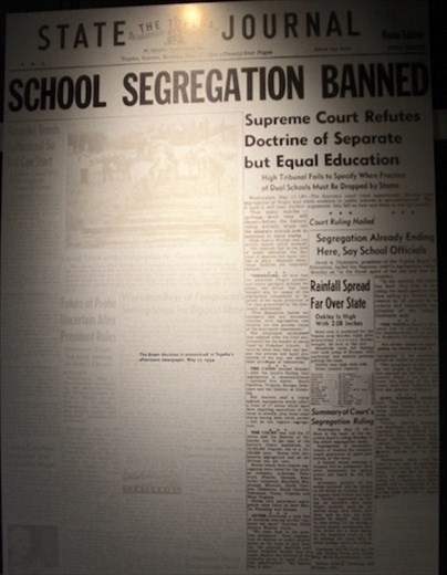 End of an era,  Brown v. Bd. of Ed. National Historic Site, Topeka, KS