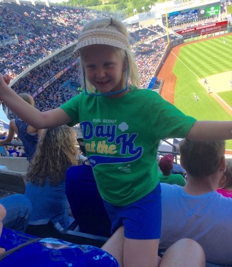 Girl Scout Day at the K, Kansas City