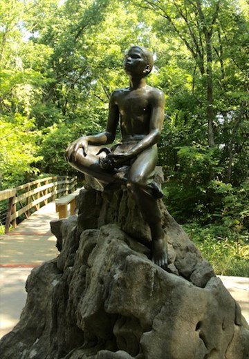 Statue of GWC, George Washington Carver National Monument