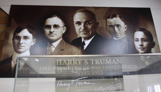 Many faces of Harry Truman, Independence MO