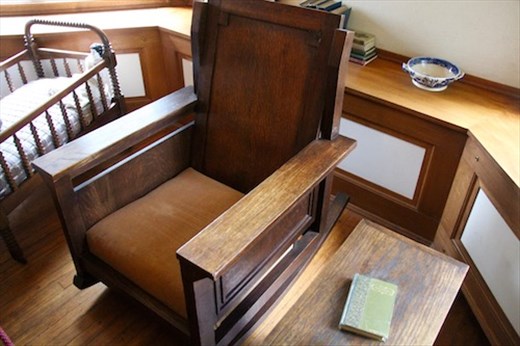 Studio with rocker and cradle, FLW Home