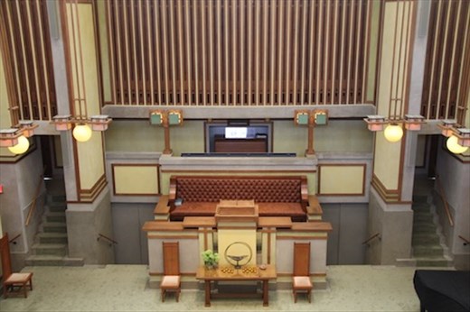 Chapel, Unity Temple, Oak Park IL