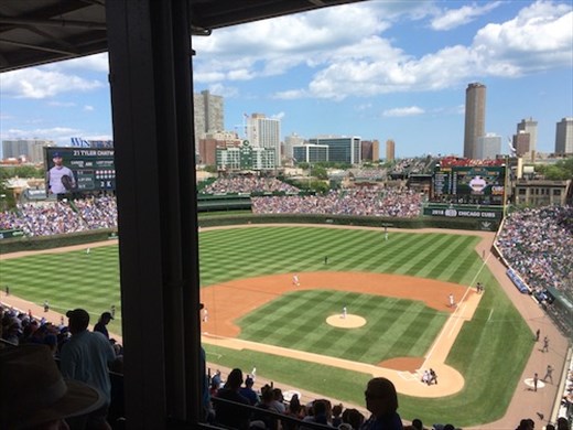 Seats with a (partial) view, Wrigley Field