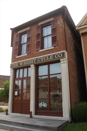 One of the Wright Cycle Shops