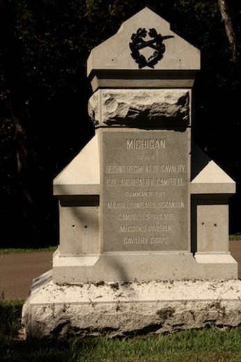 Connie's Great-great grandfather's regiment, Chickamagua National Battlefield